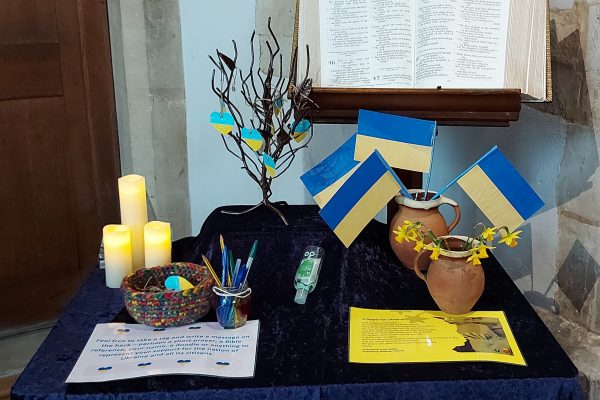 2022 Ukraine prayer station